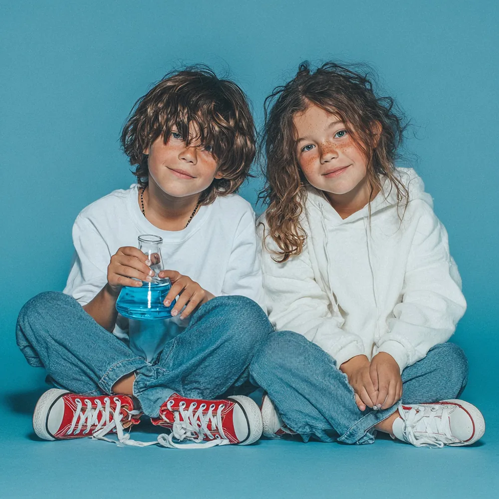 Young children ready for kindergarten